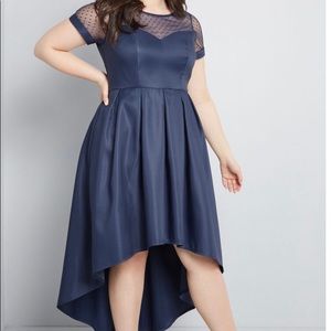 Classy Gathering Pleated Dress Chi Chi by London